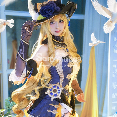 【48H To Ship】Game Genshin Impact Cosplay Navia Costume Premium Edition Costumes