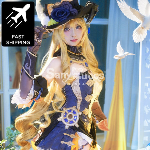 【48H To Ship】Game Genshin Impact Cosplay Navia Costume Premium Edition Costumes