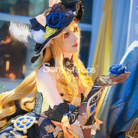 【48H To Ship】Game Genshin Impact Cosplay Navia Costume Premium Edition Costumes