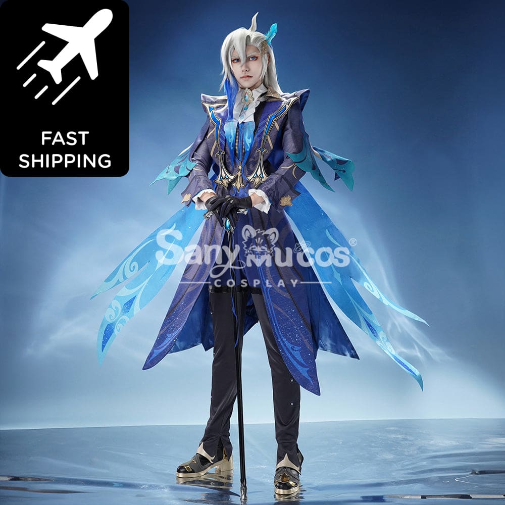 【48H To Ship】Game Genshin Impact Cosplay Neuvillette Costume Premium Edition Costumes