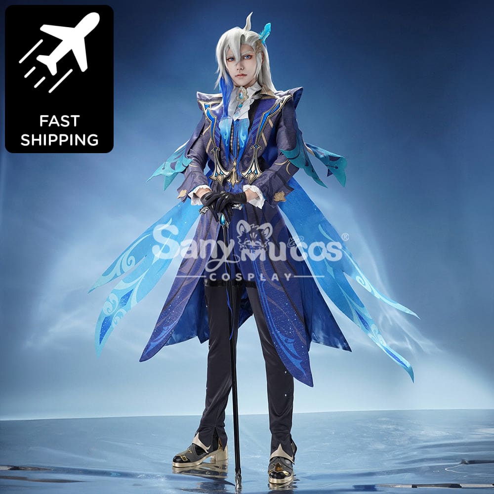 【48H To Ship】Game Genshin Impact Cosplay Neuvillette Costume Premium Edition Costumes