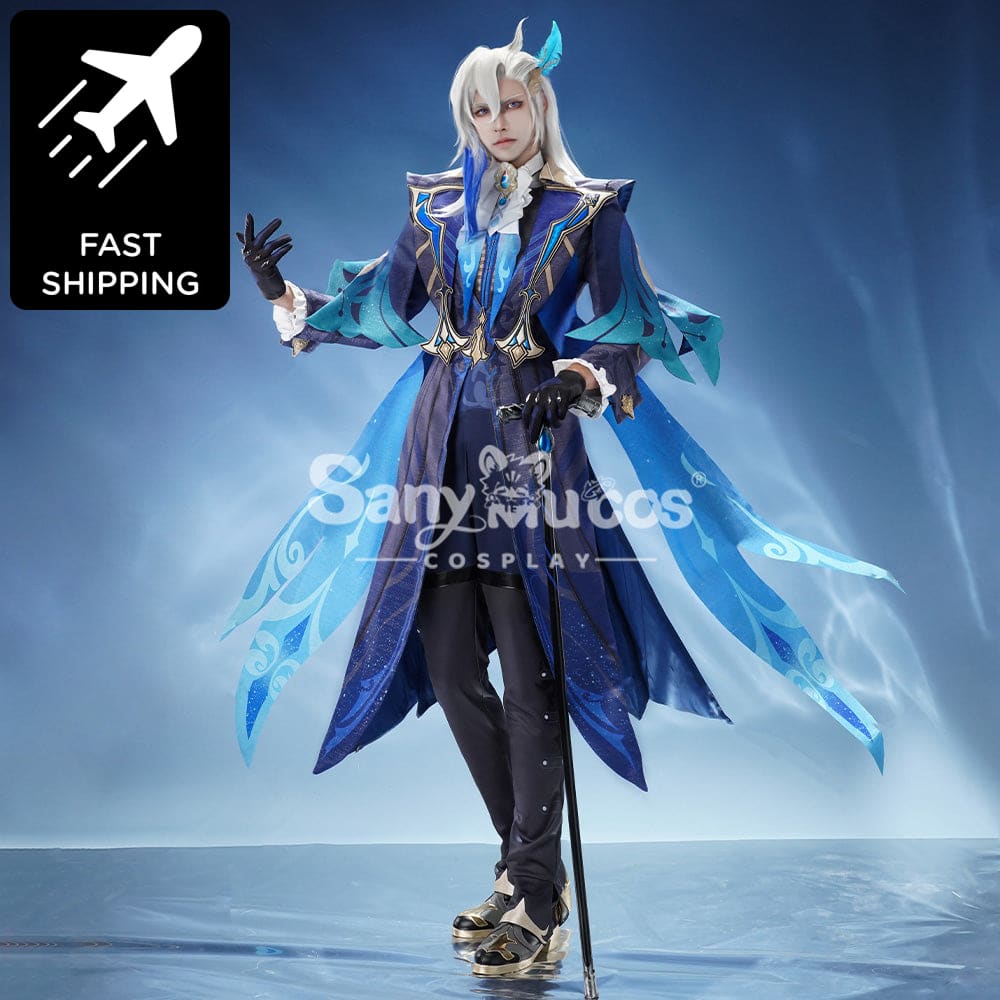 【48H To Ship】Game Genshin Impact Cosplay Neuvillette Costume Premium Edition Costumes