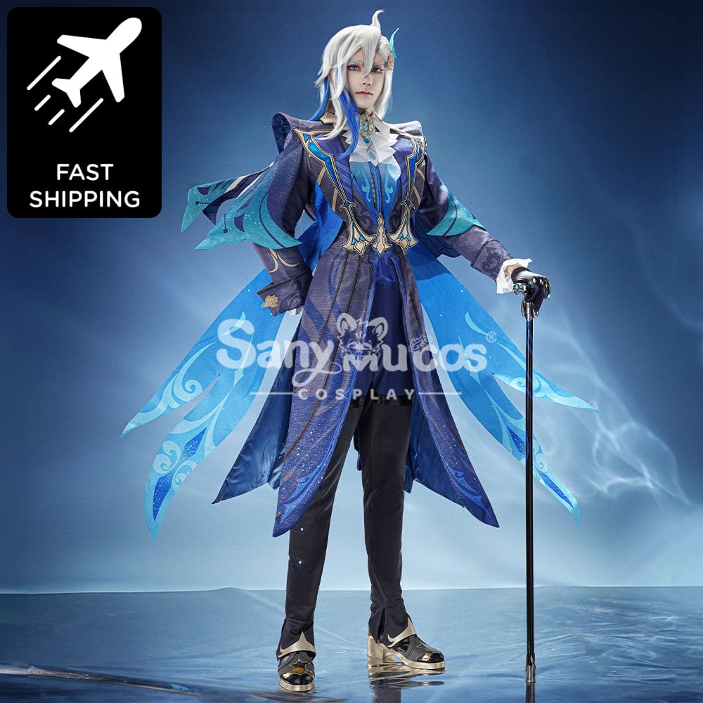 【48H To Ship】Game Genshin Impact Cosplay Neuvillette Costume Premium Edition Costumes