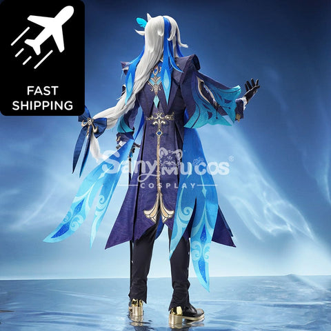 【48H To Ship】Game Genshin Impact Cosplay Neuvillette Costume Premium Edition Costumes