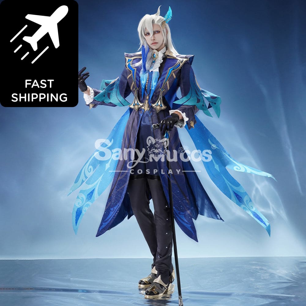 【48H To Ship】Game Genshin Impact Cosplay Neuvillette Costume Premium Edition Costumes