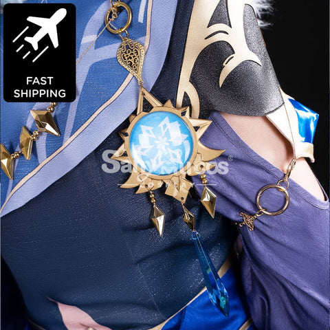 【48H To Ship】Game Genshin Impact Cosplay Sailwind Shadow Kaeya Costume Premium Edition Costumes