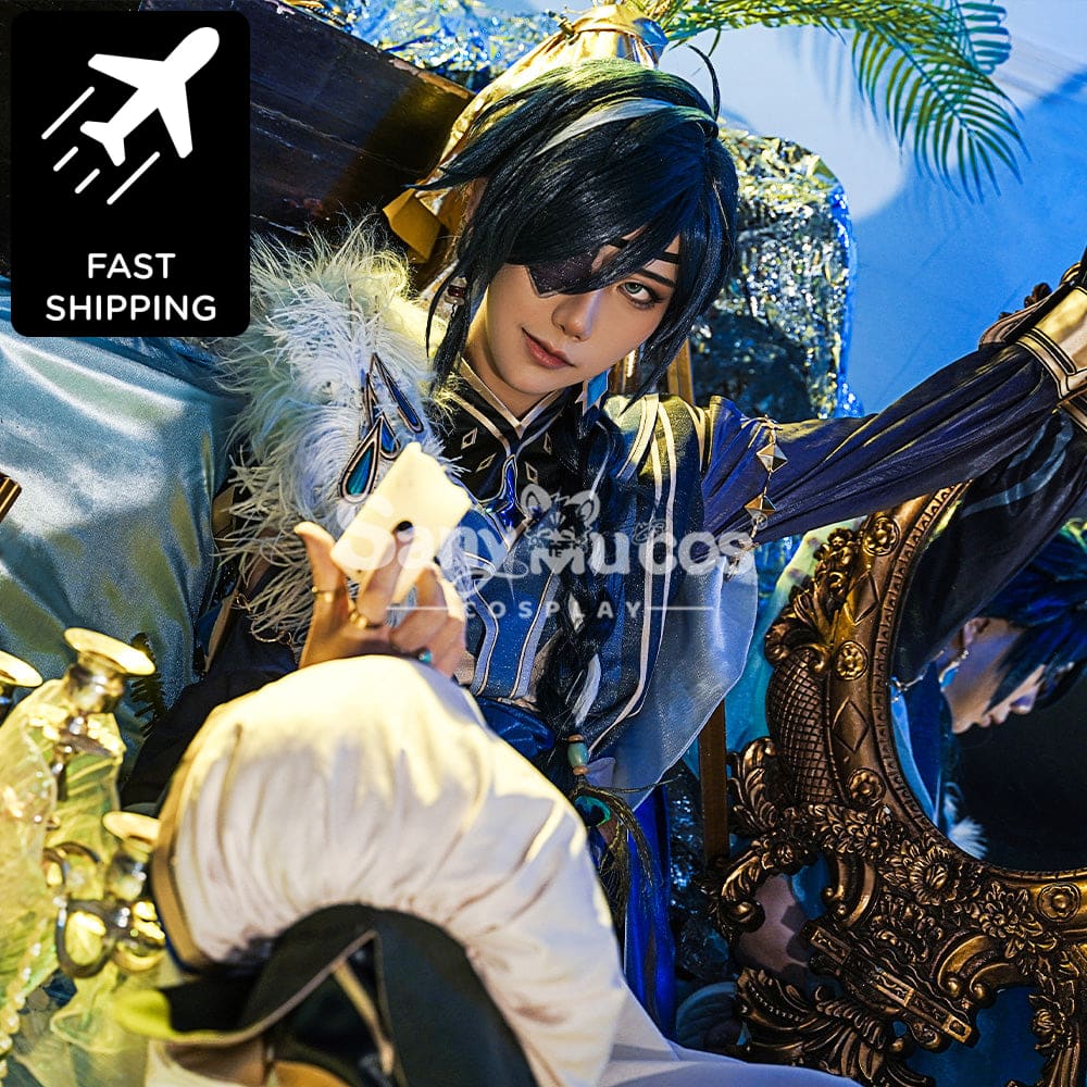 【48H To Ship】Game Genshin Impact Cosplay Sailwind Shadow Kaeya Costume Premium Edition Costumes