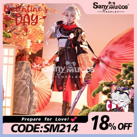 【48H To Ship】Game Genshin Impact Kaedehara Kazuha Kimono Shirt And Pants Cosplay Costume