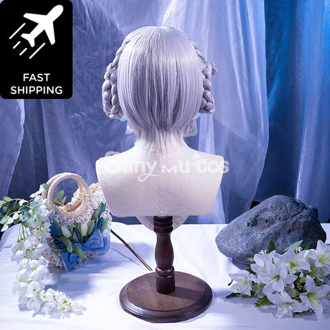 【48H To Ship】Game Genshin Impact Kamisato Ayaka Fontaine Springbloom Missive Dress New Outfit