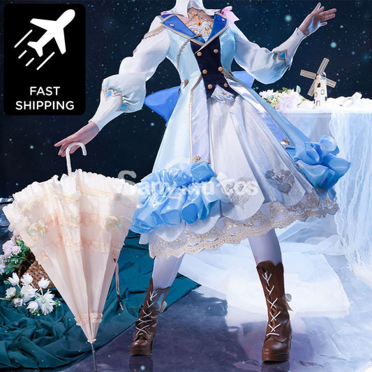 Game Genshin Impact Kamisato Ayaka Cosplay Costume for Women Springbloom Missive 1000