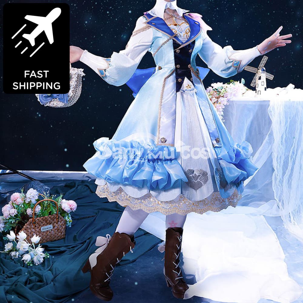 Game Genshin Impact Kamisato Ayaka Cosplay Costume for Women Springbloom Missive