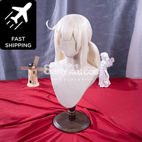 【48H To Ship】Game Genshin Impact Klee Blond Medium Twintails Cosplay Wig Wigs