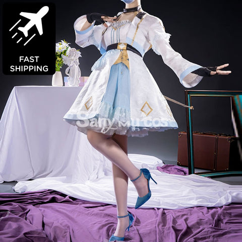 [Original]Game Genshin Impact Lumine Sea salt colour Female Lumine Cosplay Costumes