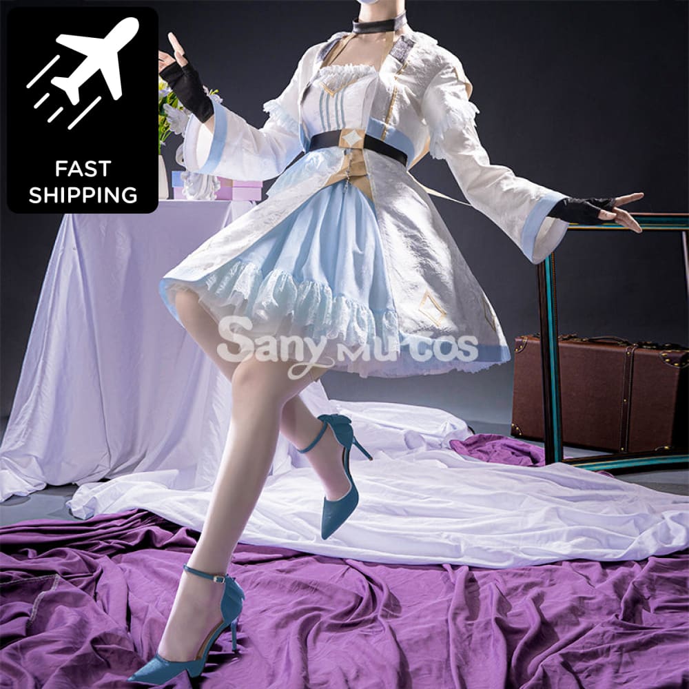 [Original]Game Genshin Impact Lumine Sea salt colour Female Lumine Cosplay Costumes