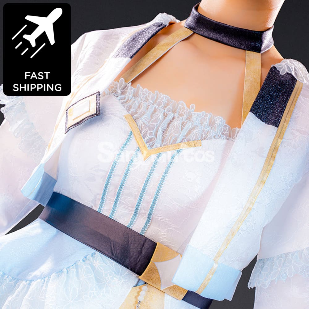 [Original]Game Genshin Impact Lumine Sea salt colour Female Lumine Cosplay Costumes