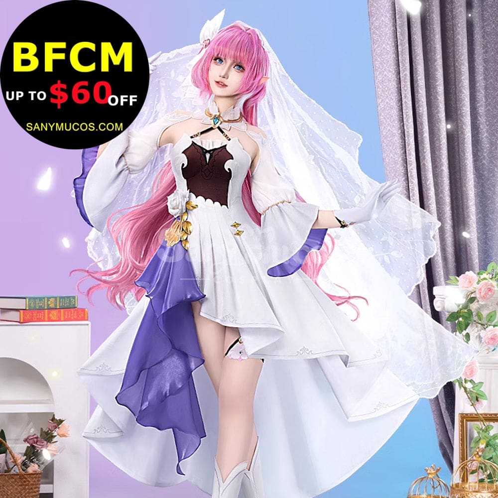 【Pre-Sale】Game Honkai Impact 3Rd Cosplay Elysia Beloved Innocence Costume Premium Edition Costumes