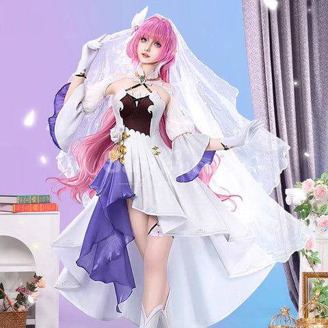 【Pre-Sale】Game Honkai Impact 3Rd Cosplay Elysia Beloved Innocence Costume Premium Edition Costumes