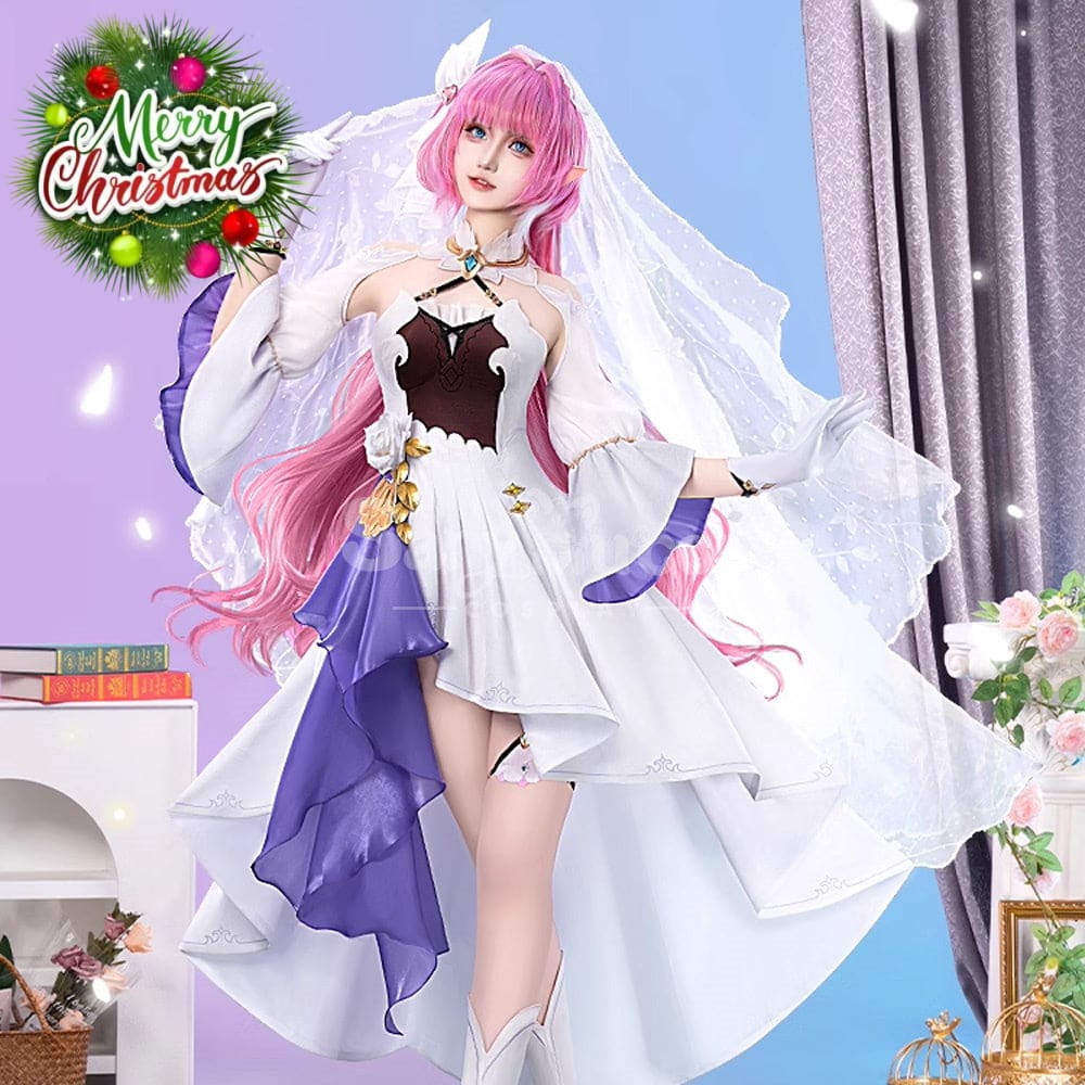 【Pre-Sale】Game Honkai Impact 3Rd Cosplay Elysia Beloved Innocence Costume Premium Edition Costumes
