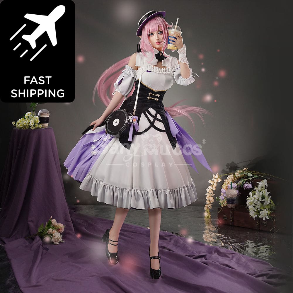 【48H To Ship】Game Honkai Impact 3Rd Cosplay Elysia X Dal.komm Costume Premium Edition Costumes