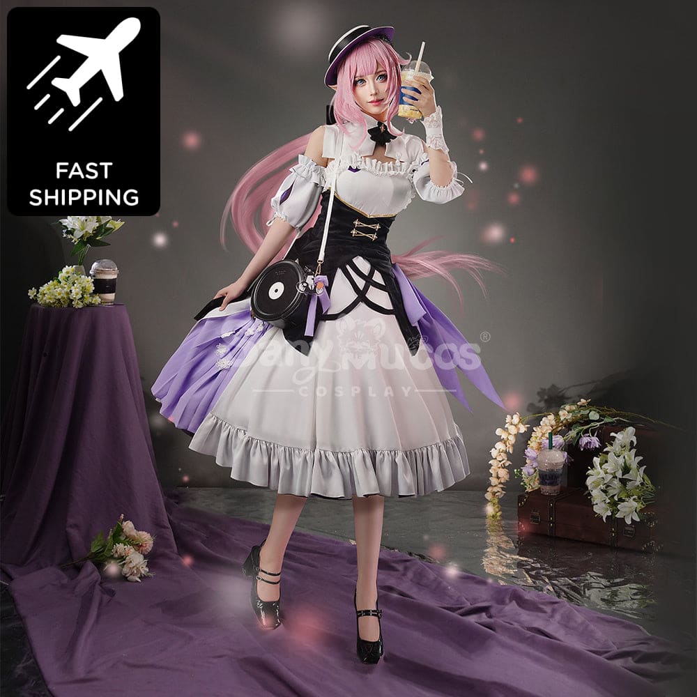 【48H To Ship】Game Honkai Impact 3Rd Cosplay Elysia X Dal.komm Costume Premium Edition Costumes