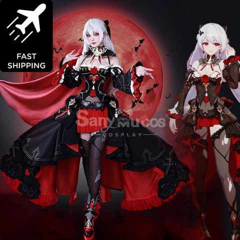 【In Stock】Game Honkai Impact 3rd Cosplay Theresa Apocalypse - Luna Kindred Costume Premium Edition Cosplay Costumes