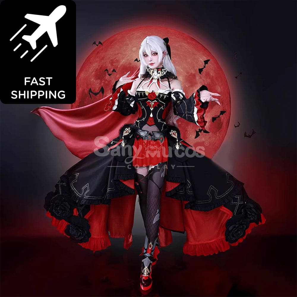 【In Stock】Game Honkai Impact 3rd Cosplay Theresa Apocalypse - Luna Kindred Costume Premium Edition Cosplay Costumes