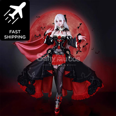 【In Stock】Game Honkai Impact 3rd Cosplay Theresa Apocalypse - Luna Kindred Costume Premium Edition Cosplay Costumes