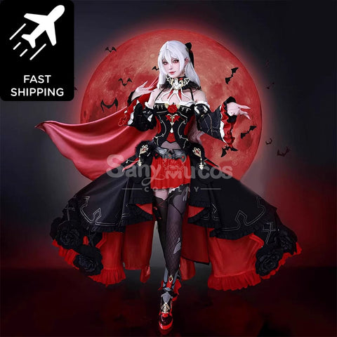 【In Stock】Game Honkai Impact 3rd Cosplay Theresa Apocalypse - Luna Kindred Costume Premium Edition Cosplay Costumes