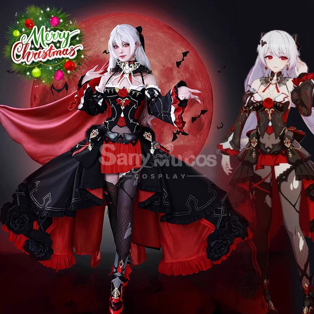 【In Stock】Game Honkai Impact 3rd Cosplay Theresa Apocalypse - Luna Kindred Costume Premium Edition Cosplay Costumes