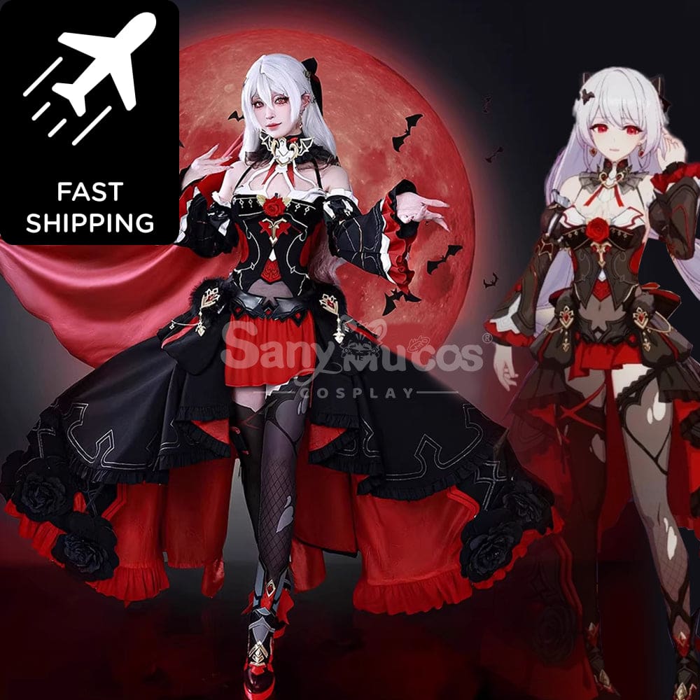 【In Stock】Game Honkai Impact 3rd Cosplay Theresa Apocalypse - Luna Kindred Costume Premium Edition Cosplay Costumes