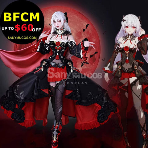 【In Stock】Game Honkai Impact 3rd Cosplay Theresa Apocalypse - Luna Kindred Costume Premium Edition Cosplay Costumes