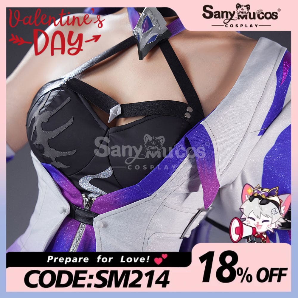 【48H To Ship】Game Honkai: Star Rail Cosplay Acheron Costume Premium Edition Costumes