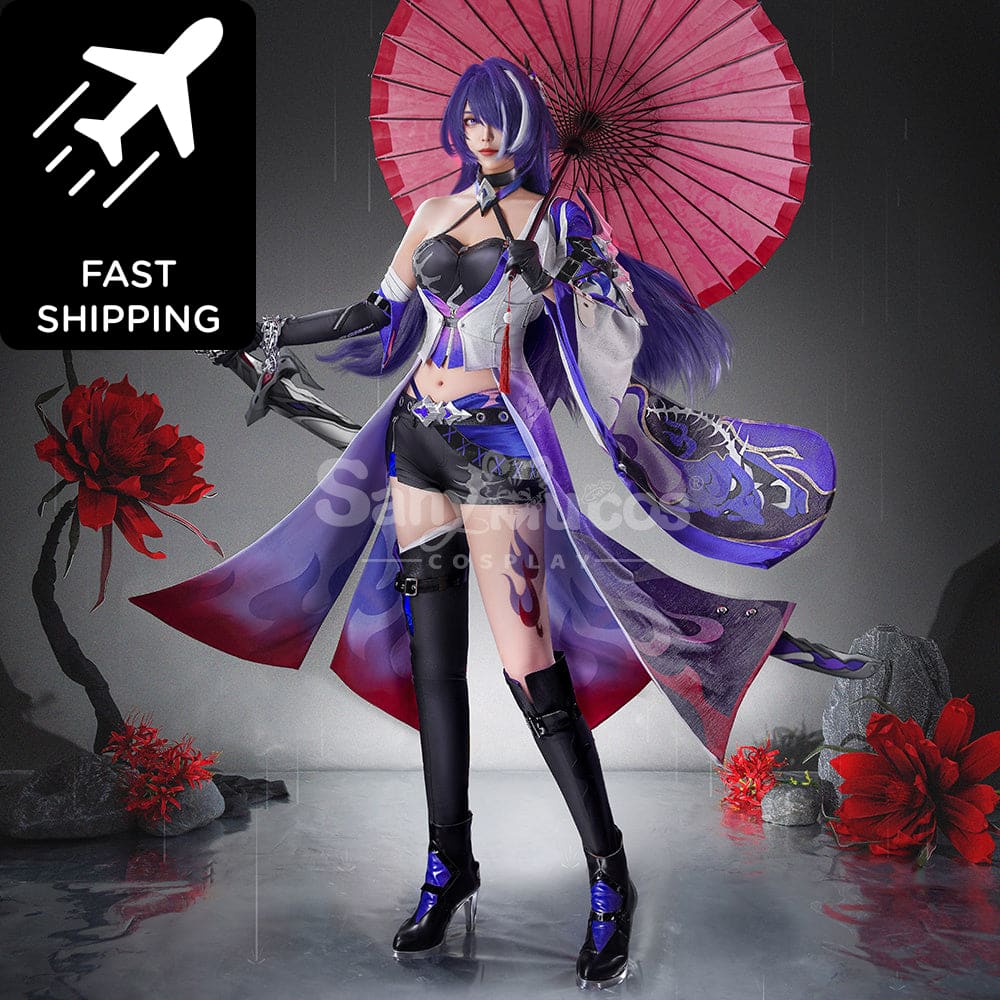 【48H To Ship】Game Honkai: Star Rail Cosplay Acheron Costume Premium Edition Costumes