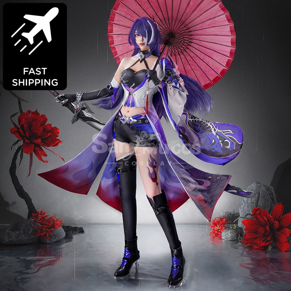 【48H To Ship】Game Honkai: Star Rail Cosplay Acheron Costume Premium Edition Costumes