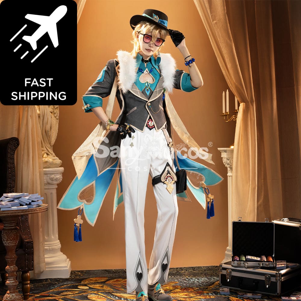 【48H To Ship】Game Honkai: Star Rail Cosplay Aventurine Costume Premium Edition Costumes