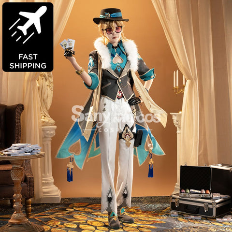 【48H To Ship】Game Honkai: Star Rail Cosplay Aventurine Costume Premium Edition Costumes