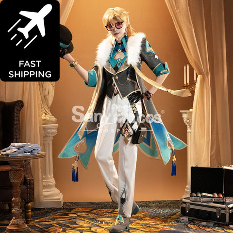 【48H To Ship】Game Honkai: Star Rail Cosplay Aventurine Costume Premium Edition Costumes