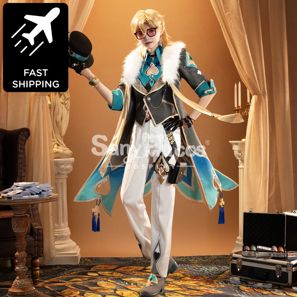 【48H To Ship】Game Honkai: Star Rail Cosplay Aventurine Costume Premium Edition Costumes