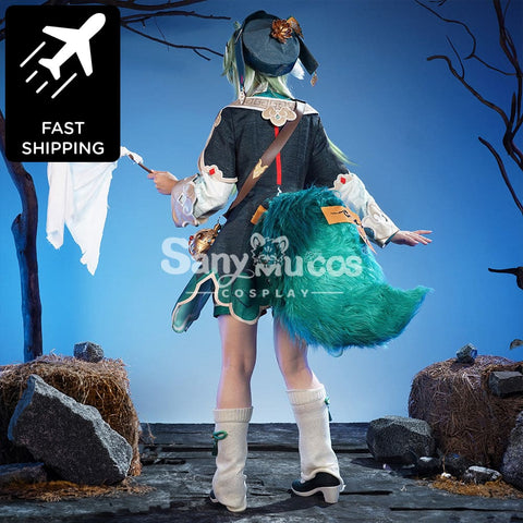 【48H To Ship】Game Honkai: Star Rail Cosplay Huohuo Costume Premium Edition供应商已下架 Costumes