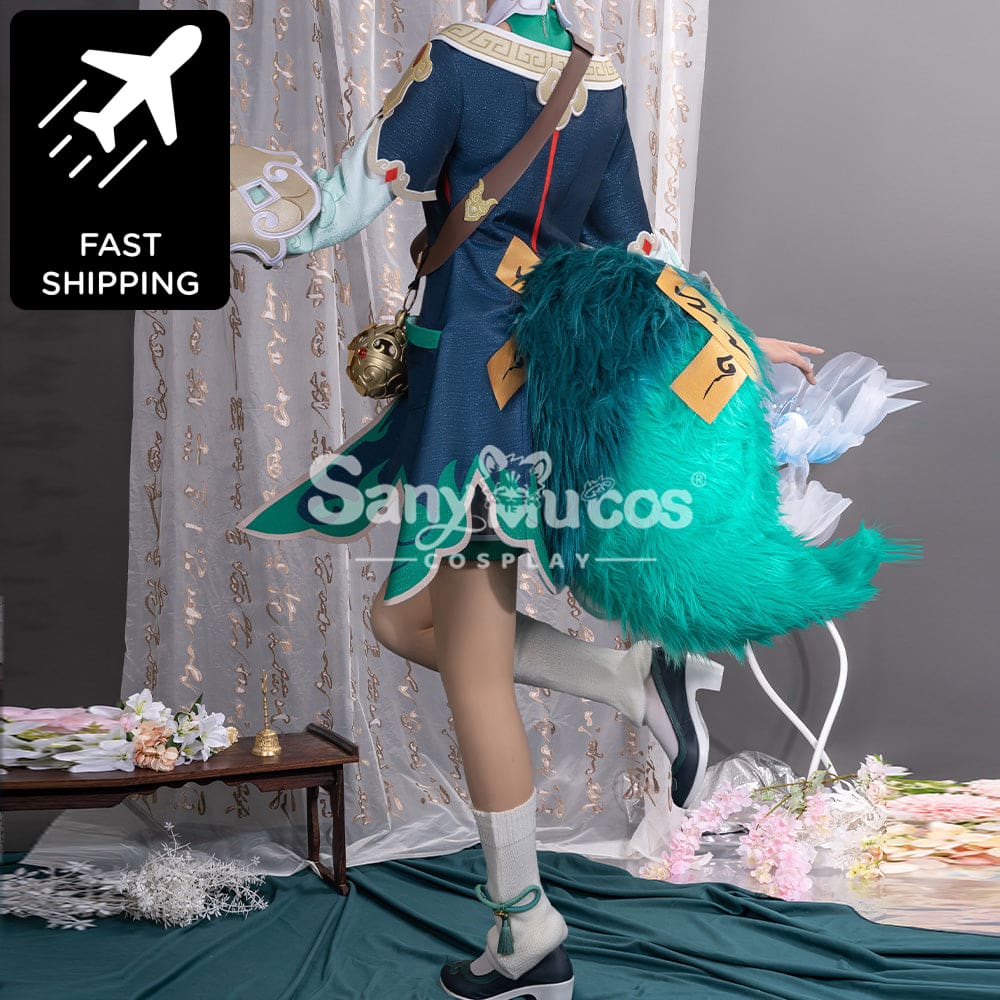 【48H To Ship】Game Honkai: Star Rail Cosplay Huohuo Costume Premium Edition供应商已下架 Costumes