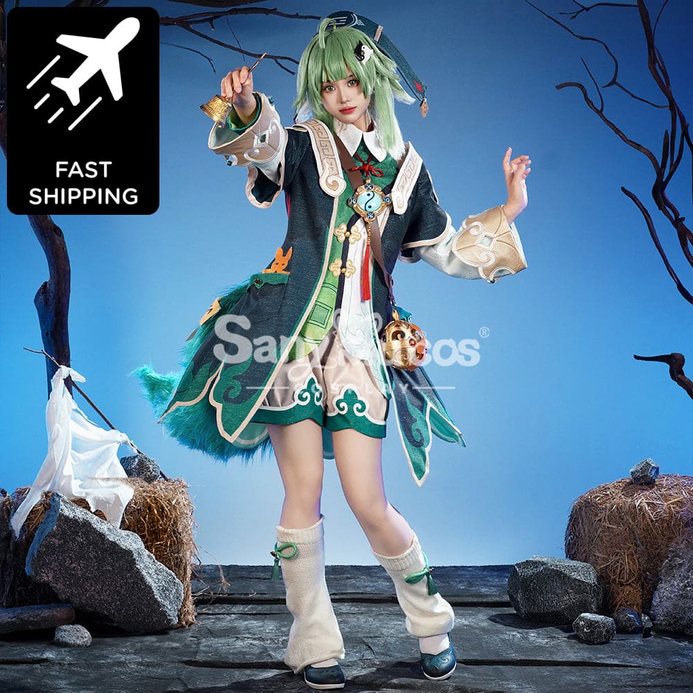 【48H To Ship】Game Honkai: Star Rail Cosplay Huohuo Costume Premium Edition供应商已下架 Costumes