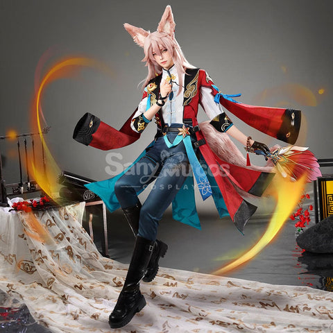 【48H To Ship】Game Honkai: Star Rail Cosplay Jiaoqiu Costume Premium Edition Costumes