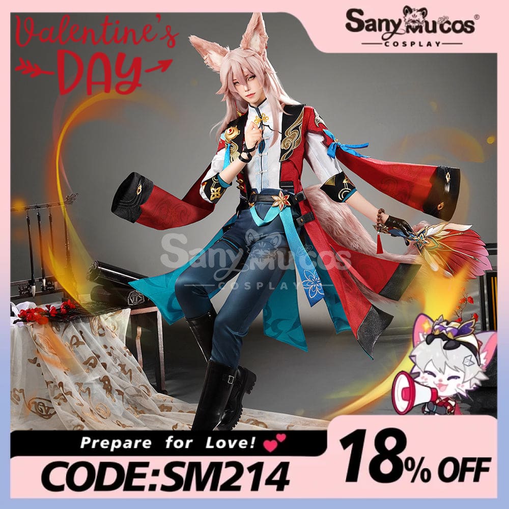 【48H To Ship】Game Honkai: Star Rail Cosplay Jiaoqiu Costume Premium Edition Costumes