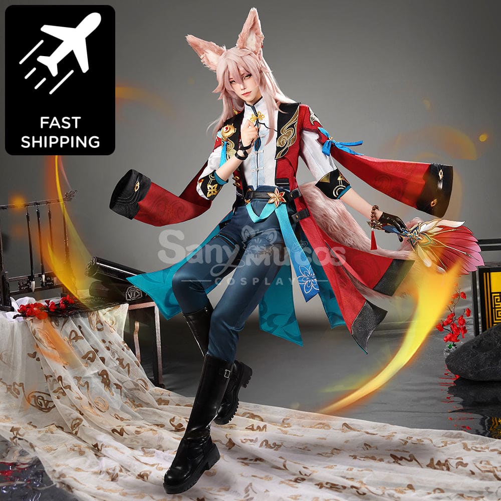 【48H To Ship】Game Honkai: Star Rail Cosplay Jiaoqiu Costume Premium Edition Costumes