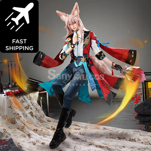 【48H To Ship】Game Honkai: Star Rail Cosplay Jiaoqiu Costume Premium Edition Costumes