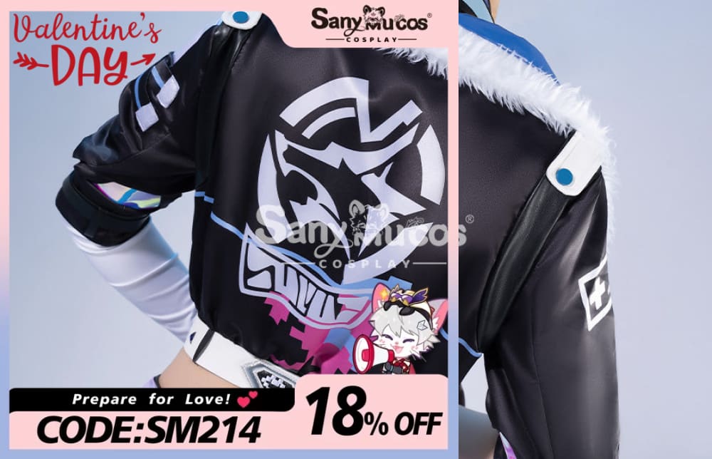 【48H To Ship】Game Honkai: Star Rail Cosplay Stellaron Hunters Silver Wolf Costume Premium