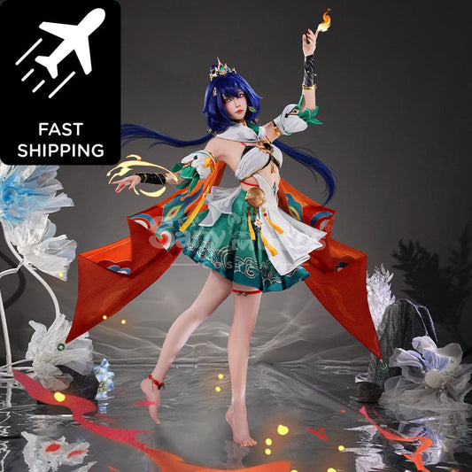 【Pre-Sale】Game Honkai: Star Rail Cosplay Yunli Costume Premium Edition Costumes 1000