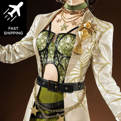 【Pre-Sale】Game Identity V Cosplay Barmaid Demi Bourbon Proofreader Cosplay Costume Premium Edition Cosplay Costumes