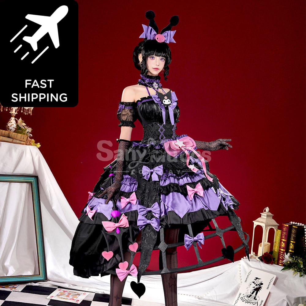 【48H To Ship】Game Identity Ⅴ Cosplay Merry Kuromi Bloody Queen Mary Costume Premium Edition Costumes