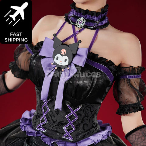 【48H To Ship】Game Identity Ⅴ Cosplay Merry Kuromi Bloody Queen Mary Costume Premium Edition Costumes